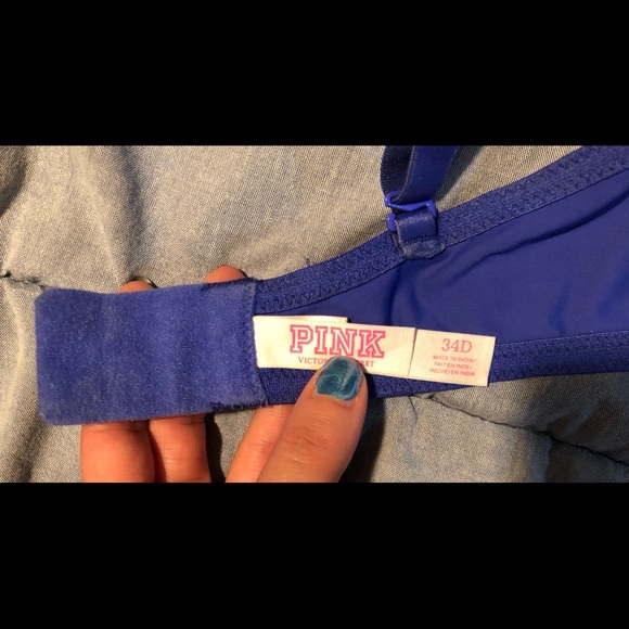 Three Bras by PINK, Blue, Black & Burgundy - Picture 12 of 12